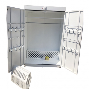 Сушильный шкаф  для одежды, спецодежды и обуви  на жидком теплоносителе ШС-4В